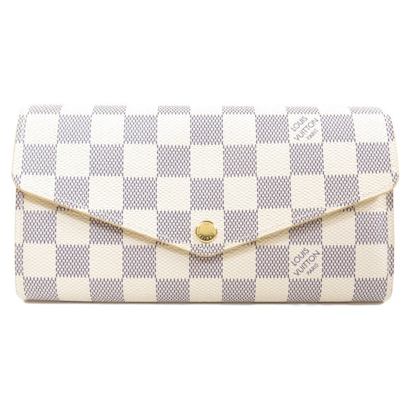 Louis Vuitton Portefeuille Sala Damier Azur Long Wallet - Picture 1 of 9